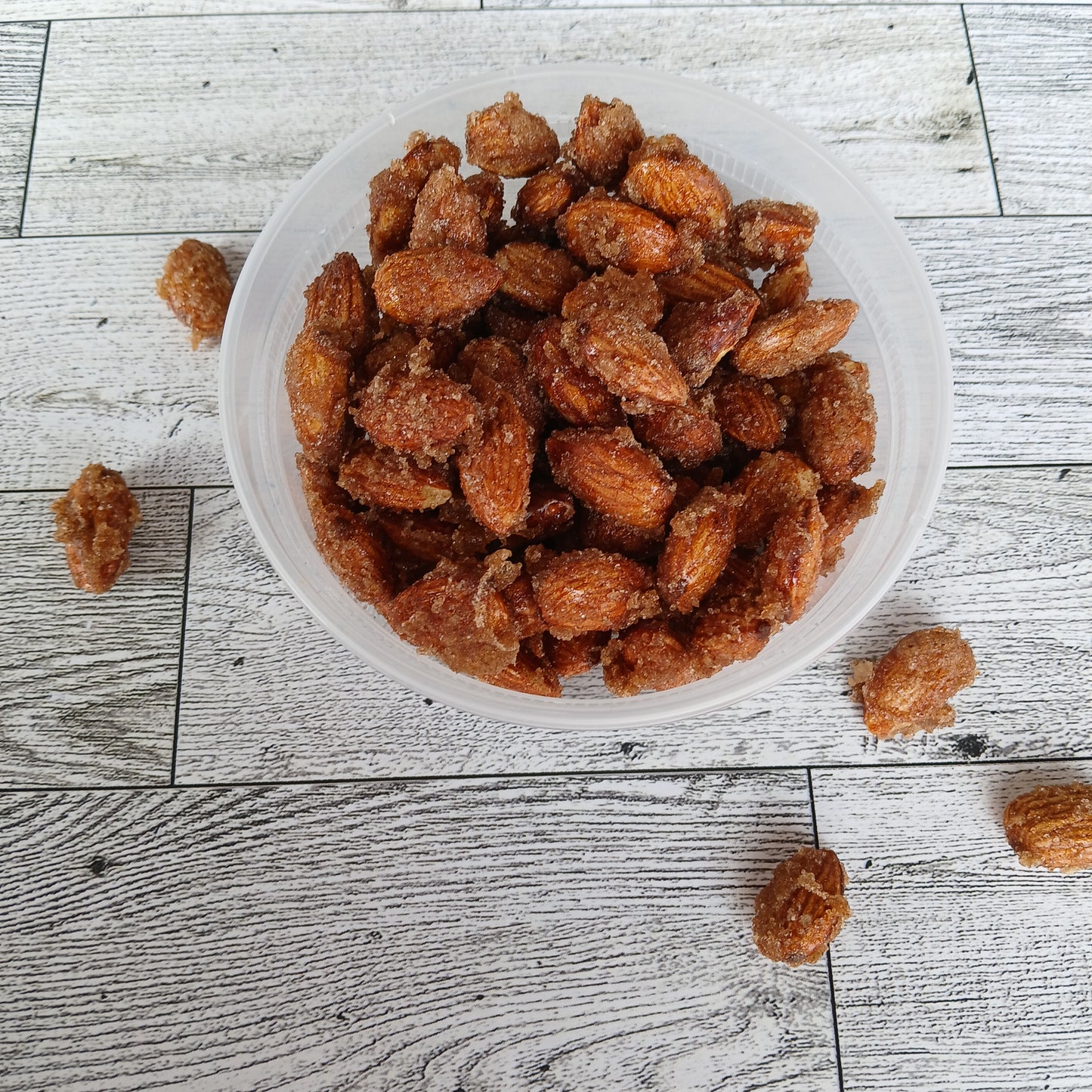 Maple Cinnamon Almonds
